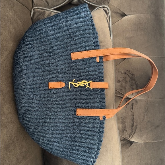 Saint Laurent 2022 small crochet panier tote - Picture 9 of 10